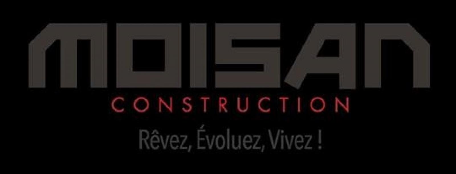 Moisan construction rénovation intérieure Québec. Logo